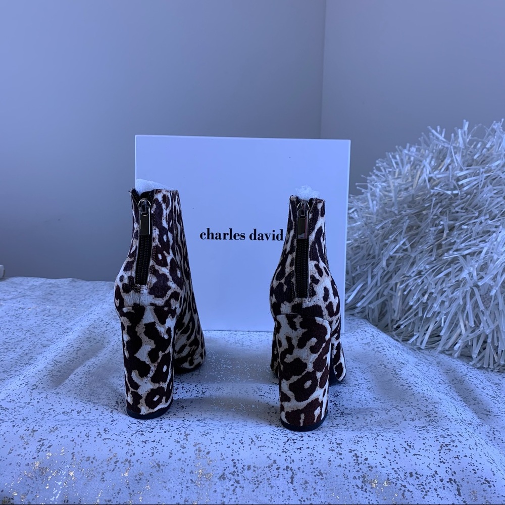 Charles David Micro Snow Spotted Bootie - Picture 3 of 5